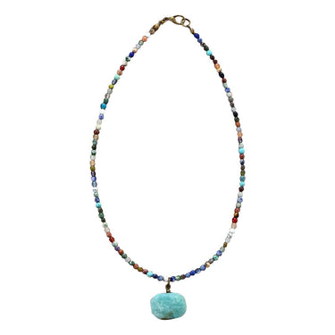 Natural Stone Amazonite Necklace